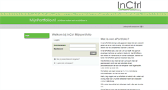Desktop Screenshot of inctrl.mijnportfolio.nl